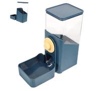 PERSELOSO Distributeur Nourriture Suspendu pour Animaux Distributeur Automatique Croquettes Résistant PP Facile à Nettoyer pour Hamster Lapin et Chien Accessoire Pratique pour Animaux de