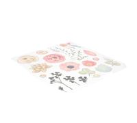 PERSELOSO Écusson Thermocollant Fleurs et Oiseaux pour Vêtements Transfert à Repasser à Eau Autocollants Décoratifs pour Personnalisables et Faciles à Appliquer