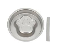 PERSELOSO Gamelle Anti-glouton pour Chien - Gamelles en Acier Inoxydable pour Nourriture et Eau - apaisante pour Les Chiots et Chiens Qui mangent Vite - antidérapante