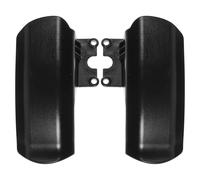 PERSELOSO Garde-boue Protection Anti-éclaboussures Robuste Facile à Installer, en Abs Design Gauche et Droite 2pcs pour Fauteuil Roulant Électrique pour Usage Extérieur Jardin