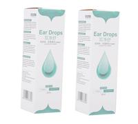 PERSELOSO Gouttes Auriculaires pour Chiens Et Chats Nettoyant Oreilles, Solution Hydratante à L’aloès, 2 Bouteilles De 60 ML, Éliminateur De Cérumen, Soin Auriculaire Quotidien