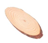 PERSELOSO Grand Rondin de Bois Naturel pour Centre de Table, Facile à Travailler, Résistant la Déformation, Décor Délicat pour Créations DIY et Décoration Intérieure