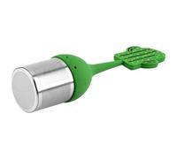 PERSELOSO Infuseur à Thé Silicone et Acier Inoxydable Forme de Cactus Filtre Réutilisable pour Thé Vrac Accessoire Pratique pour Maison et Bureau