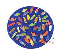 PERSELOSO Jouet de Reconnaissance en Bois et Tissu, Jeu de Correspondance des Formes, Améliore la Coordination Main-œil, Jouets pour Garçon et Filles Autistes