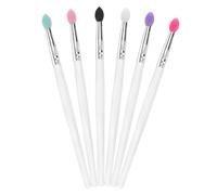 PERSELOSO Kit de 6 Pinceaux à Paupières en Silicone Couleur Aléatoire Plusieurs styles pour Maquillage Plusieurs styles Estompeur Précis et Réutilisable Plusieurs styles
