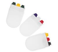 PERSELOSO Kit de Peinture pour Visage 3pcs aux Couleurs du Drapeau National pour Festivals et Fêtes, Peinture Corporelle Fluide, Maquillage Longue Tenue pour Supporters