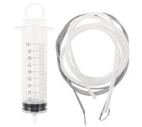 PERSELOSO Kit Débouchage Drain de Toit Ouvrant Voiture 3 Pièces avec Brosse Flexible, Tuyau 100 Ml, Outil de Nettoyage Canalisation Adaptable pour Évacuation D'eau et Entretien Auto