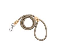 PERSELOSO Laisse pour Animaux De Compagnie Formation De La Corde De Formation Petit Moyen Grand pour Le Dressage des Chiens Devoir Laisse De Chien Laisse Lourde Corde De Chien Beige