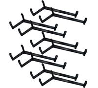 PERSELOSO Lot de 10 Clips de Pliage de Branches pour Plantes en PE Noir, Résistants Stress, pour Former de Nouvelles Branches en Intérieur et Extérieur