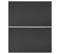 PERSELOSO Lot de 2 Tapis de nivellement pour Aquarium - Protection du Fond - Tapis Doux Anti-Rayures à Placer sous l'aquarium - Offre stabilité et Absorption des Chocs