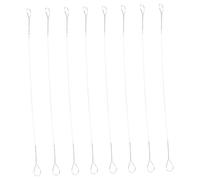 PERSELOSO Lot de 8 Fils de Coupe de Rechange en Acier Inoxydable pour Trancheuse à Fromage, Facile à Utiliser pour Trancher Beurre et Jambon Cuisine