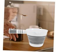 PERSELOSO Louche Pliable Plastique pour Cuisine Robuste et Anti-éclaboussures Volume Facile à Ranger et Résistante Ustensile Multifonction pour Eau et Lavage