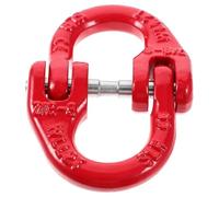 PERSELOSO Maillon de Jonction pour Chaîne 2t Rouge Acier Boucle de Levage Double Anneau pour Chaînes de Levage Accessoires Mixtes 7.50x5.00x0.85cm Plusieurs styles