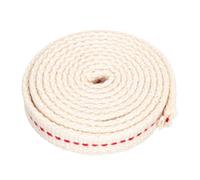 PERSELOSO Mèche de Lampe à Pétrole en Pur Coton 1 Mètre Petite Taille pour Brûleur sans Fumée Rechange pour Lampe à Huile et Brûleur de Laboratoire