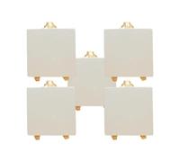 PERSELOSO Mini Chevalets Pliables Support Créatif en Plastique Blanc Lot de Échardes pour Smartphone et Menus, pour Mariages et Réunions