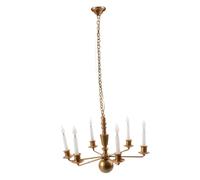 PERSELOSO Mini Plafonnier Modèle Miniature pour Maison de Poupée Lampe Décorative Matériau Sûr pour Bricolage Ambiance Romantique et Chaude pour Décoration de Table et Création de Scènes