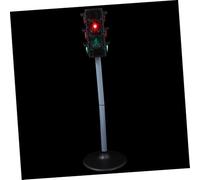 PERSELOSO Modèle de Feu de Éducatif pour Garçon et Filles Jouet de Route Simulation Pratique Surface Lisse Apprentissage Sécurité Routière Ensemble de Jeu 1 Pièce