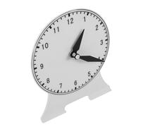 PERSELOSO Modèle Horloge Éducative Aiguilles Non Liées Outil Apprentissage du pour Garçon Fille Pédagogique et Facile à Utiliser Accessoire Enseignant Couleur Aléatoire Couleur Aléatoire