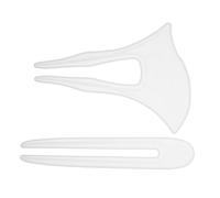 PERSELOSO Moules en Silicone Flexibles Démoulage Facile 2pcs pour Résine Époxy pour Accessoires de Bijoux et Épingles à Cheveux pour Décoration Cheveux Mariage