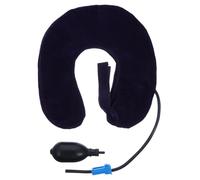 PERSELOSO Oreiller Cervical Gonflable U Ajustable pour Alignement Vertébral et Soulagement des Douleurs Cervicales Coussin U pour Bureau et Voyage