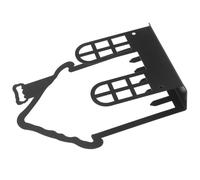 PERSELOSO Organiseur de Courrier Mural Noir en Fer de Petite Maison avec Crochet Mural pour Porte Clés, Installation Facile et Gain de Place pour L'entrée