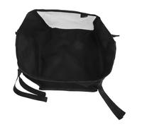 PERSELOSO Panier de Rangement Inférieur Poussette Bébé, Pochette Inférieure Noire Petite Taille, Organisateur Pratique en Tissu Résistant pour Balade, Shopping et Voyage, Accessoire