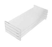 PERSELOSO Panneau de Séparation en Acrylique Ajustable pour Moule à Savonnette, Ensemble 1 Pièce Superposition Précise pour Fabrication de Savonnette Artisanal