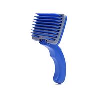 PERSELOSO Peigne Plastique Pour Toilettage De Chiens Peigne De Démêlage Petit Modèle Pour Animaux Pour Chiots Couleur Bleue