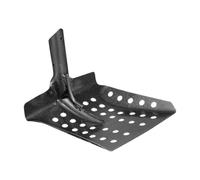 PERSELOSO Pelle à Tamiser Métallique Argentée Poignée Ergonomique Confortable pour Tamisage de Boue et Impuretés Divers Environnements de Drainage