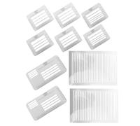 PERSELOSO Pochoirs en Plastique Blanc Journaling et Écriture Précise, Règle D'espacement Résistante en Pp pour Enveloppes et Cartes de Vœux