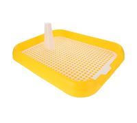 PERSELOSO pour Chiens Pot d'Intérieur Lavable et Pratique pour Chiots Accessoire de Dressage Design Ergonomique et Compact pour Chiens de Grosse et Petite Taille