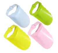 PERSELOSO Prolongateur de Robinet Réglable en Plastique Facile à Installer 4 Pièces Colorées Jardin pour Garçon et Filles Lavage des Mains