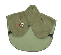 PERSELOSO Protecteur Épaule Coton Lin pour Oiseaux Écharpe Réutilisable pour Perroquets Antidérapante et Résistante Aux Égratignures Accessoire Pratique pour Protéger Vêtements et Peau