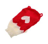 PERSELOSO Pull pour Chien Tricot avec Cœur Manteau Hiver Épais et Chaud pour Petits Moyens et Grands Chiens et Vêtements pour Animaux de Compagnie Plusieurs Coloris