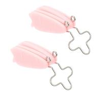 PERSELOSO Redresseur de Nez en Silicone Ergonomique 2pcs pour Remodeler et Lifter le Pont Nez, Accessoire de Soin Visage pour Usage Quotidien