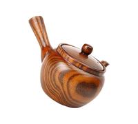 PERSELOSO Service à Thé Simple en Bois Résistant la Chaleur, Facile à Nettoyer et Ne Laissant Pas de Taches, pour Préparer du Thé la Maison Couleur Aléatoire