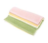 PERSELOSO Serviettes en Coton 5Pcs Lingettes Anti- Multifonctions Serviettes Carrées pour Bébé Absorbantes et Lavables pour Tout-Petits et Nourrissons