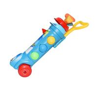 PERSELOSO Set de Golf pour Garçon Fille et Parent Balles Rebondissantes Clubs et Accessoires pour Jeux Intérieur et Plein Air Cadeau Sportif Éducatif Garçon Fille Couleur