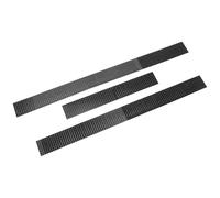PERSELOSO Stickers Miroir Autocollants en Acrylique Noir 1464 Pièces Carrés pour Décoration Murale DIY Salle de Bain Bar Design Simple et Chic