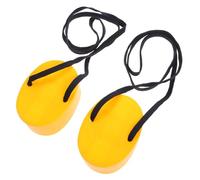 PERSELOSO Stilts Plastique Épais pour Garçon Fille Entraînement à Jaune pour Développement des Capacités Motrices et Sociales