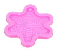 PERSELOSO Sun Shape Silicone Mold For Resin Jewelry Making Soft Flexible Keychain Pendant Bracelet Earrings Diy Craft Supplies Easy Demolding