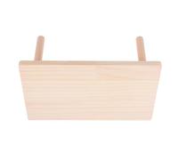 PERSELOSO Support en Bois pour Hamster Plateforme Pratique, d'escalade pour Cage de Cochon d'Inde, Cloison du Deuxième Étage, Accessoire pour Petits Animaux