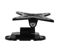 PERSELOSO Support Mural réglable pour écran d'ordinateur (1 kit) - Support pivotant pour écrans LCD de 10 à 27 Pouces - Idéal pour Le Bureau, la Maison et Les Jeux vidéo