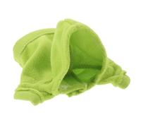 PERSELOSO Sweat à Capuche Vert pour Lézard en Polaire Respirante, Costume Créatif pour Gecko et Caméléon, Protection Peau et Tenue d'hiver pour Sorties en Extérieur