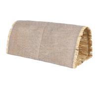 PERSELOSO Tunnel Lapin Et Hamster en Paille Tressée, Nid D’ pour Cochon D’Inde, Taille L, Espace De Couchage Chaud Et Respirant, pour Petits Animaux De Compagnie