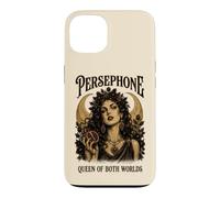 Persephone Deesse Grecque Mythologie Retro Art Coque pour iPhone 13