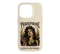 Persephone Deesse Grecque Mythologie Retro Art Coque pour iPhone 14 Pro