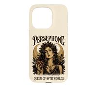 Persephone Deesse Grecque Mythologie Retro Art Coque pour iPhone 15 Pro