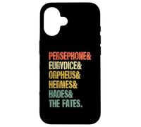 Perséphone & Eurydice & Orphée & Hermes & Hadès & The Fates Coque pour iPhone 16