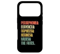 Perséphone & Eurydice & Orphée & Hermes & Hadès & The Fates Coque pour iPhone 17 Pro